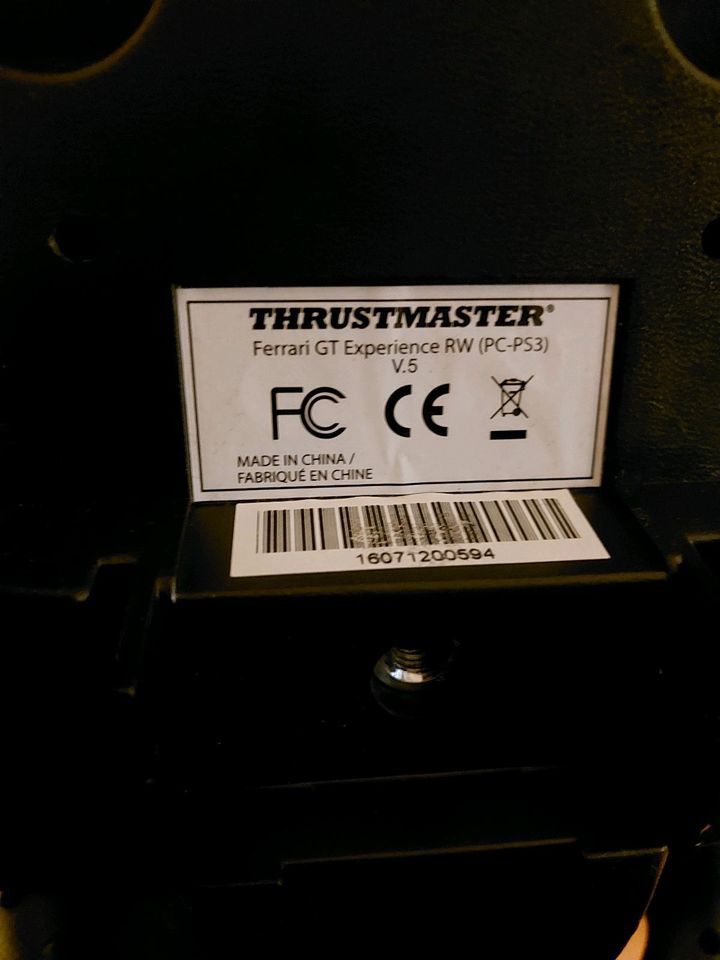 Lenkrad für PS3 und PC Thrustmaster Ferrari GT Experience in Bärenstein