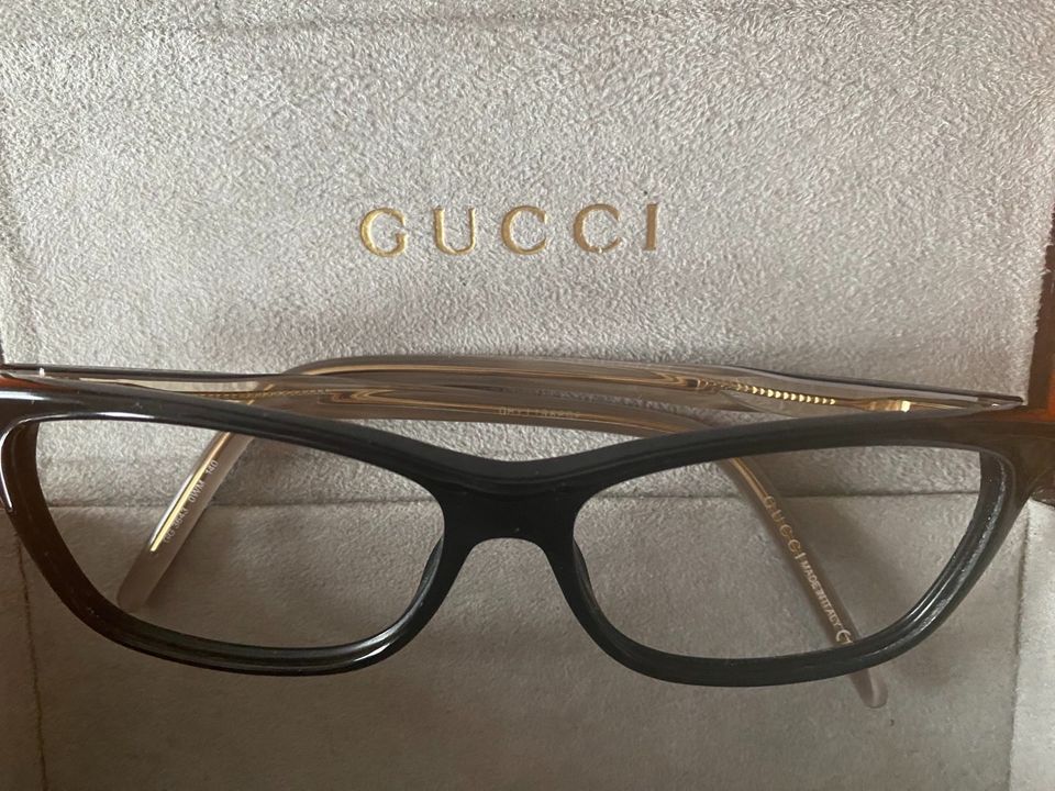 Orig. Gucci Brillengestell Brille ohne Gläser mit Case in Mannheim