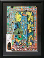 ⏩FRIEDENSREICH HUNDERTWASSER Kunstdruck Olympia 1972 Bild Plakat Kr. Passau - Passau Vorschau