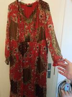 luftiges rotes Kleid / Stiefelkleid von Bodyflirt Gr. 50 Nordrhein-Westfalen - Wenden Vorschau