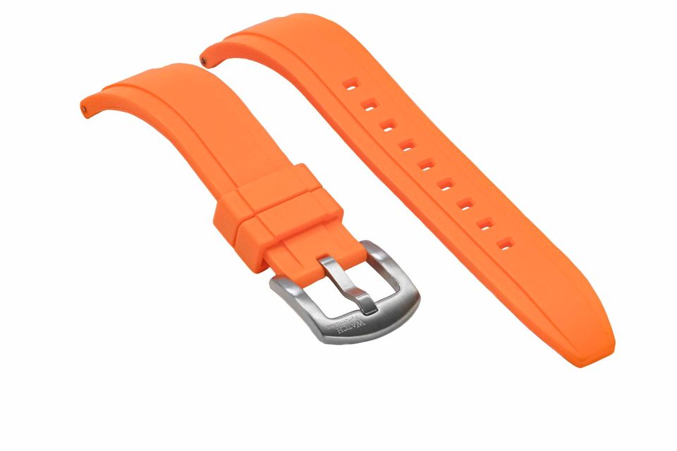 Kautschuk Uhrenarmband 22mm orange Rubberstrap in Hessen - Weilburg | eBay  Kleinanzeigen ist jetzt Kleinanzeigen