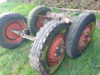 2x Achsen inkl Räder Traktor Anhänger Landwirtschaft etc. Baden-Württemberg - Bretten Vorschau