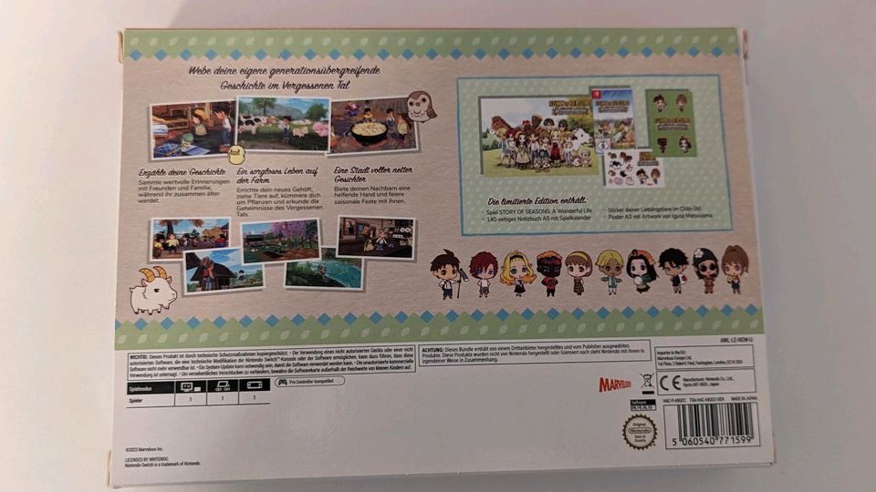 Switch Spiel Nintendo Story of Seasons a wonderful Life Limited in Warburg