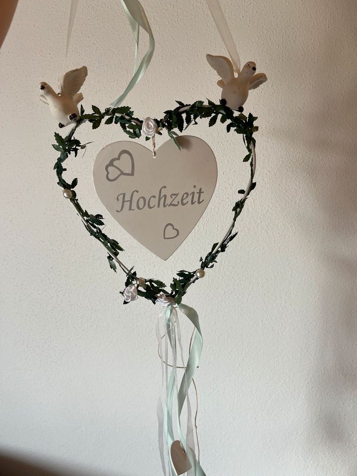 Diverse Deko/Geschenke für Hochzeit in Geiselhöring