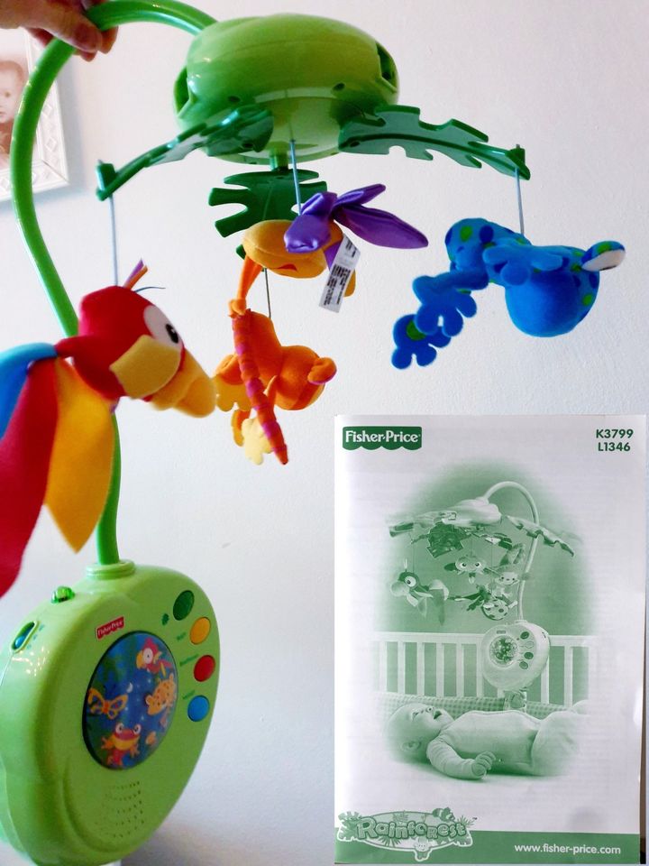 Einschlafhilfe Nachtlicht Babyspielzeug, von Fisher-Price TOP in Langwedel