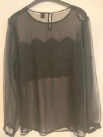 Transparente Bluse,schwarz,Größe 44 Aachen - Eilendorf Vorschau