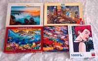 5 x 1000-er Puzzles verschiedene Rheinland-Pfalz - Unkel Vorschau