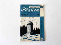 Wanderkarte PLAUEN Vogtländische Schweiz 50iger Jahre Nr. 604 Thüringen - Erfurt Vorschau