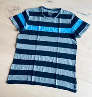 EDC Esprit Herren Sommer T-Shirt Streifen blau schwarz grau Gr. M Nordrhein-Westfalen - Würselen Vorschau