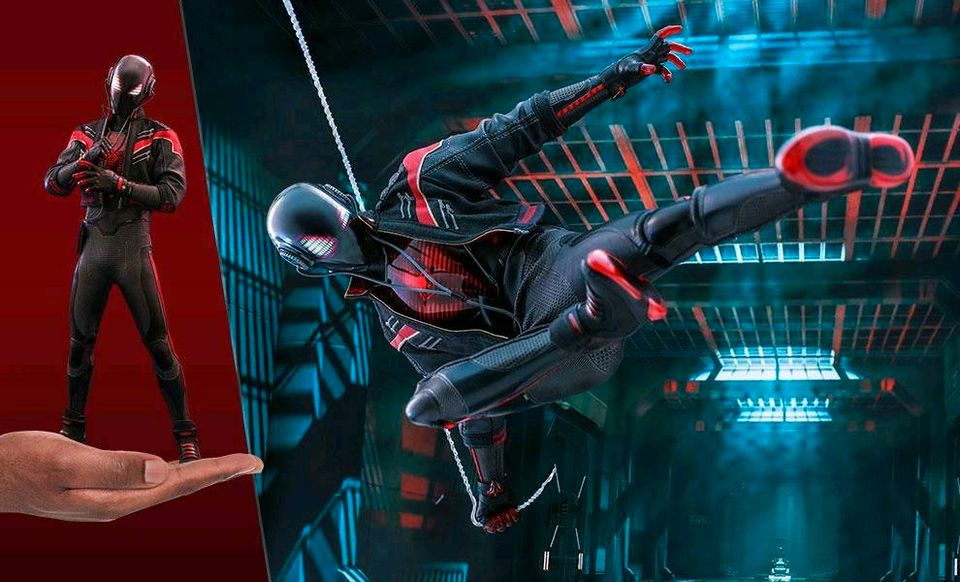 Hot Toys Spiderman Miles Morales 2020 Spider Man in Nürnberg (Mittelfr)