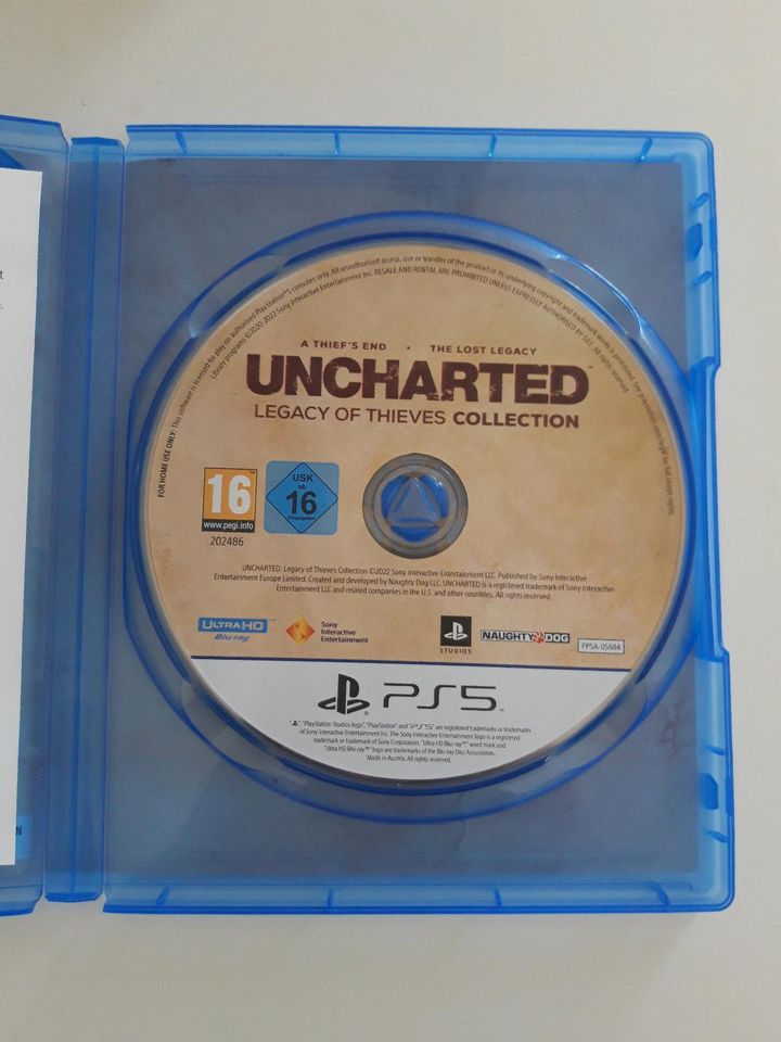 Uncharted 4 Legacy of thieves collection PS5 in Schapen