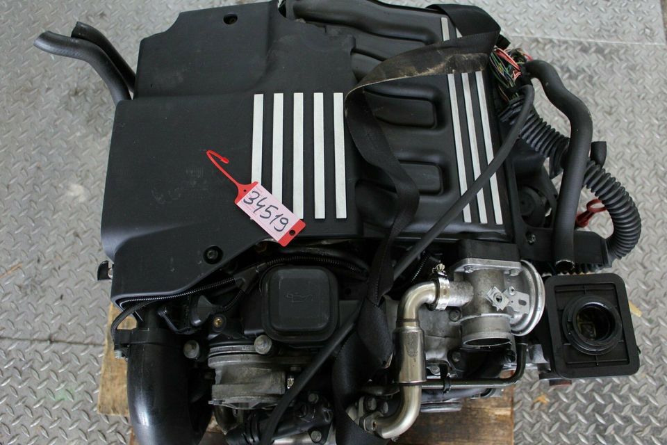 BMW E46 2,0l Diesel 136PS 204D1 Motor (34519) in Forst