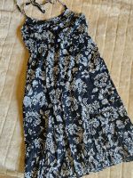 Schwarz weißes Sommerkleid Neckholder mit Blumen XS Rheinland-Pfalz - Mainz Vorschau