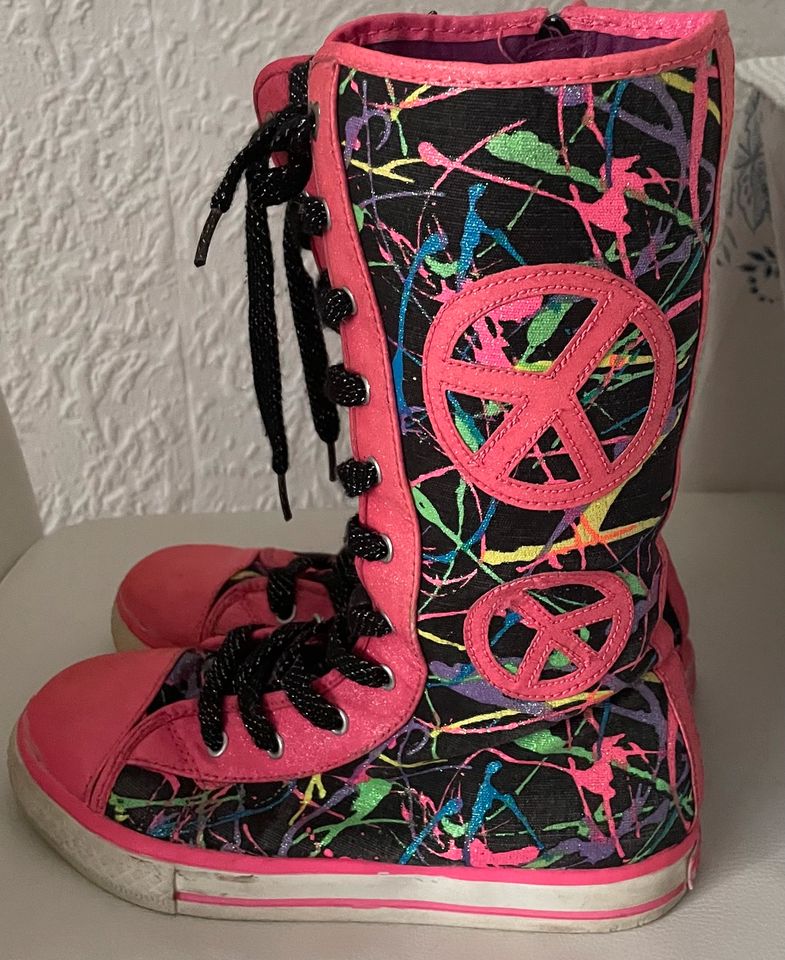 Justice high tops Canvas Stiefel❤️ in Kaiserslautern