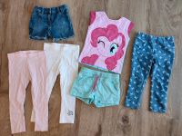 Paket Mädchen Hose Top Shorts T-Shirt Einhorn 86/92 Bayern - Fürstenfeldbruck Vorschau