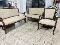 3tlg Sofa bank sessel stuhl Chippendale garnitur vintage barock Niedersachsen - Rodenberg Vorschau