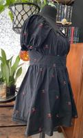Süßes Kleid von Cider Gr. 42 schwarz mit Rosen Sommer Niedersachsen - Uelzen Vorschau