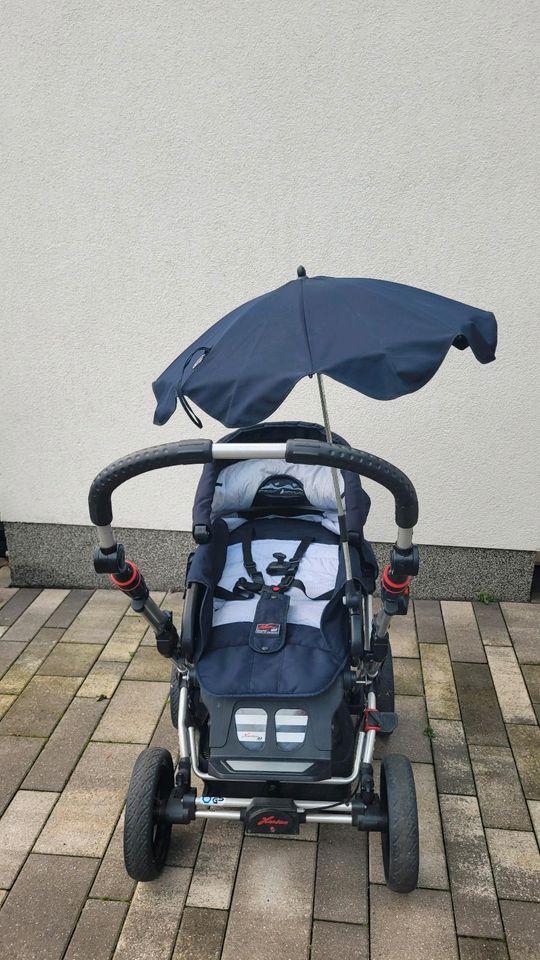 Topline X Kinderwagen Hartan komplett Marine blau in Salzwedel