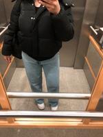 Schwarze kurze Puffer Jacke Häfen - Bremerhaven Vorschau