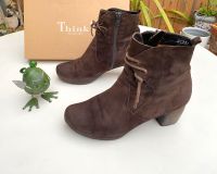 Think SASSO Schuhe Stiefeletten 38,5 Leder (NP190.€) TOP Hessen - Maintal Vorschau