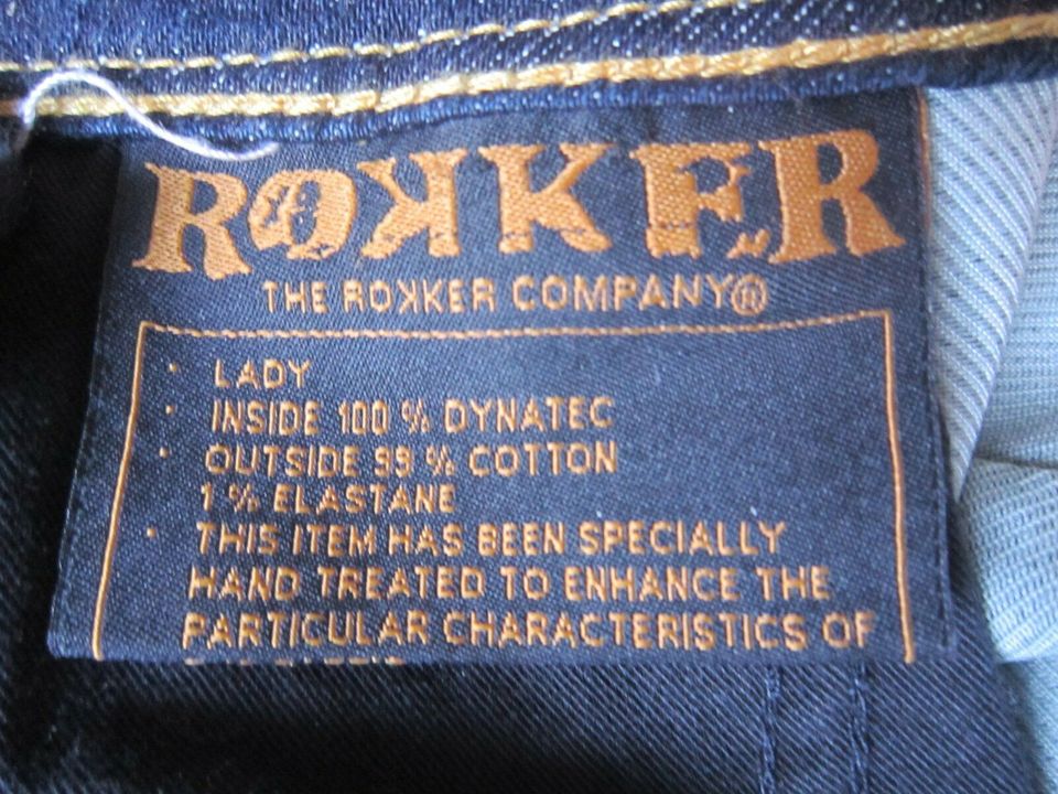 Rokker Motorrad Kevlarjeans The Lady Damen Gr.29/32 +T-SHIRT in Monheim am Rhein