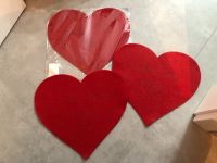 3 Neue Herz Platzsets Tischsets rot Hochzeitsdeko Valentinstag Niedersachsen - Pattensen Vorschau
