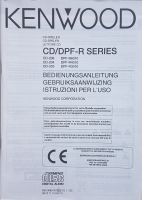 Bedienungsanleitung Kenwood CD/DPF-R Series (deutsch) Brandenburg - Ludwigsfelde Vorschau
