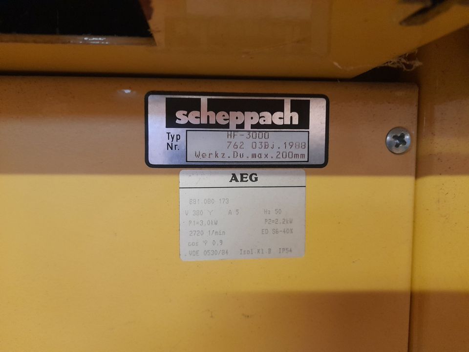 Scheppach HF 3000 Tischfräse in Berg