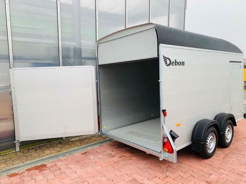 Debon C500 XL 2,6t⚡️inkl. Lieferung bis Wunschort⚡️ Neu mit Tempo 100⚡️Kofferanhänger⚡️Anhänger⚡️ in Hannover