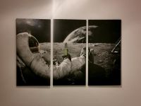 Leinwand Bild Astronaut Carlsberg Bier 80x120 cm Reklame Rheinland-Pfalz - Dieblich Vorschau