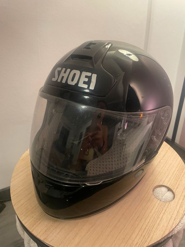 Motorrad Helm schwarz Shoei XR-800 Cx-1 in Offenbach