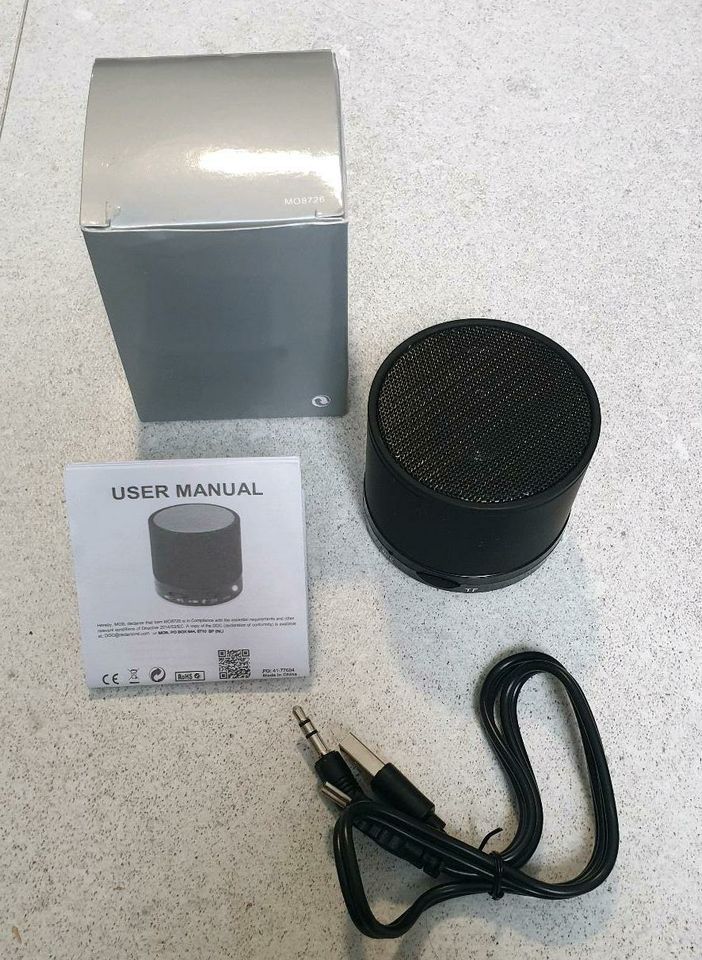 Bluetooth Lautsprecher Mini USB Micro-SD Mikrofon in Karlsruhe