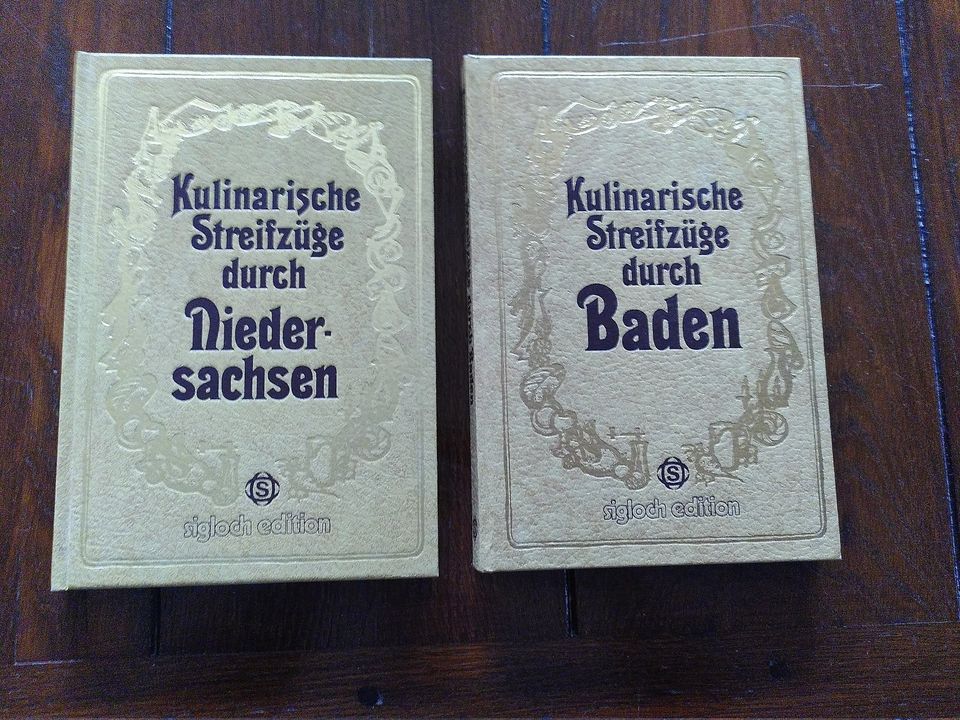 Kochbücher Kulinarische Streifzüge durch Baden bzw. Niedersachsen in Tamm