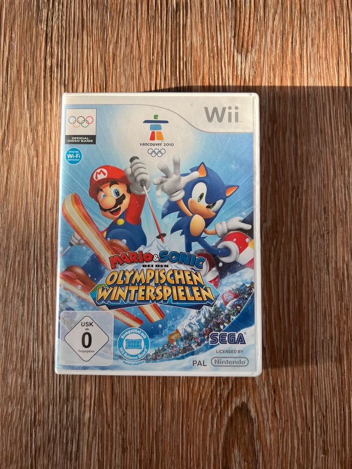 Wii Mario&Sonic Olympische Winterspiele in Tittling