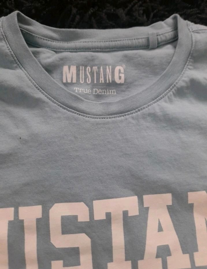 Mustang Damen Tshirt Türkis Größe S in Bad Münstereifel