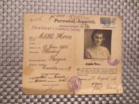 Personal - Ausweis vom 22. August 1923 Bayern Schleswig-Holstein - Rendsburg Vorschau