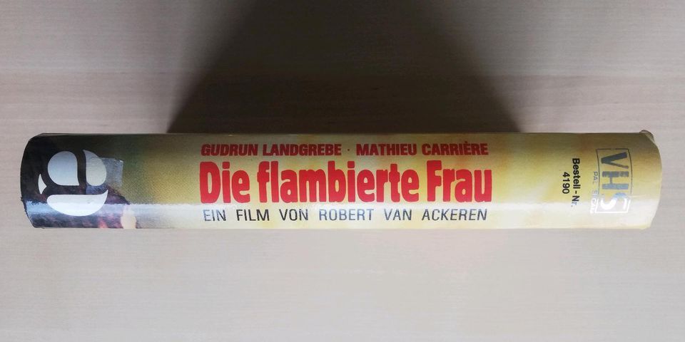 Die flambierte Frau (VHS, mit Gudrun Landgrebe) in Frankfurt am Main