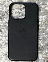 Apple Leather Case IPhone 13 pro - Hülle Schwarzes Leder -MagSafe Mecklenburg-Vorpommern - Utecht Vorschau