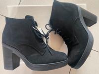 Esprit Schuhe Stiefeletten schwarz Leder NEU Nordrhein-Westfalen - Enger Vorschau