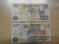 1000 & 500 Kwacha Geldscheine Sambia Zambia Afrika Güstrow - Landkreis - Warnow Vorschau