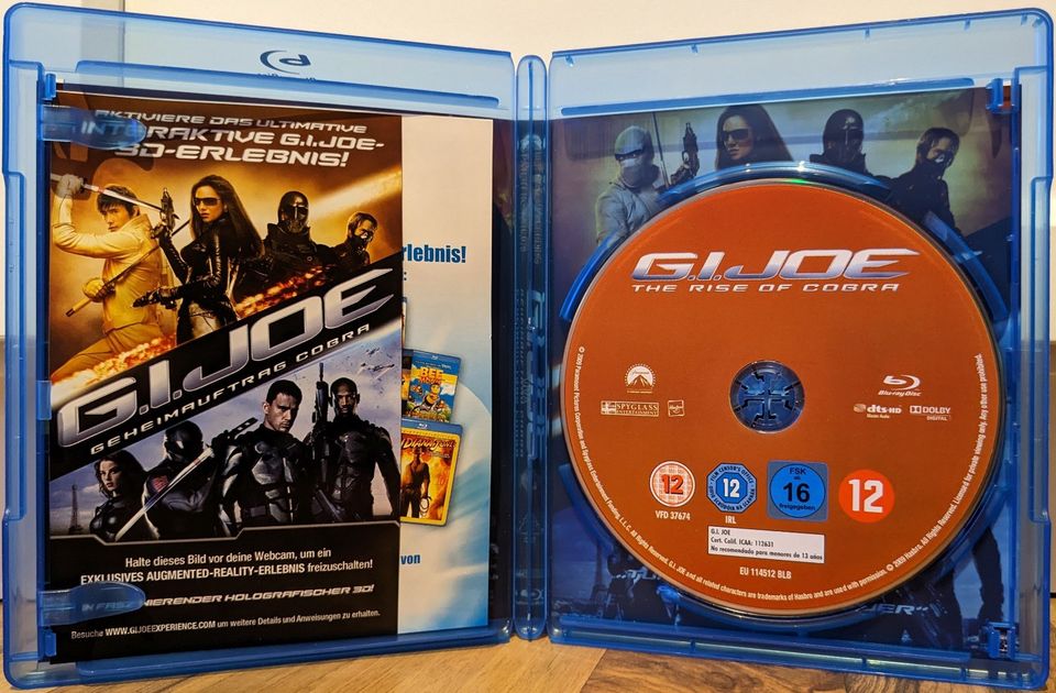 G. I. Joe Geheimauftrag Cobra 2009 Blu Ray Channing Tatum in Vechta