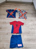 Set Spiderman T Shirt/ Short Größe 134 Thüringen - Bad Liebenstein Vorschau