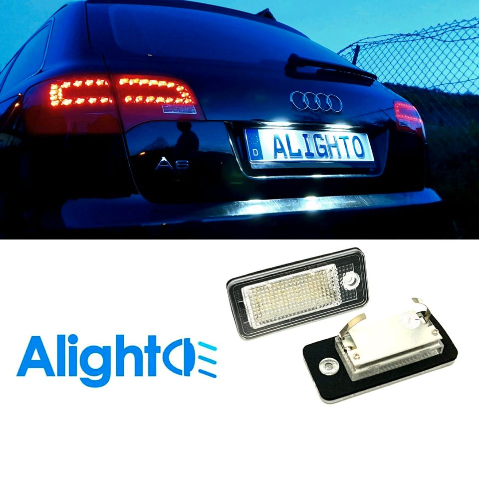 LED Kennzeichenbeleuchtung für Audi A3 8P A4 B6 B7 A6 4F Q7