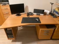 Schreibtisch, Rollcontainer, Anstellcontainer, Büromöbel Aachen - Aachen-Haaren Vorschau