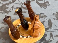 Vintage Schreibtischset aus Holz, aus Ägypten Harburg - Hamburg Fischbek Vorschau