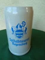 Bierkrug Steinkrug 1 l Spitalbrauerei Regensburg Bayern - Zorneding Vorschau