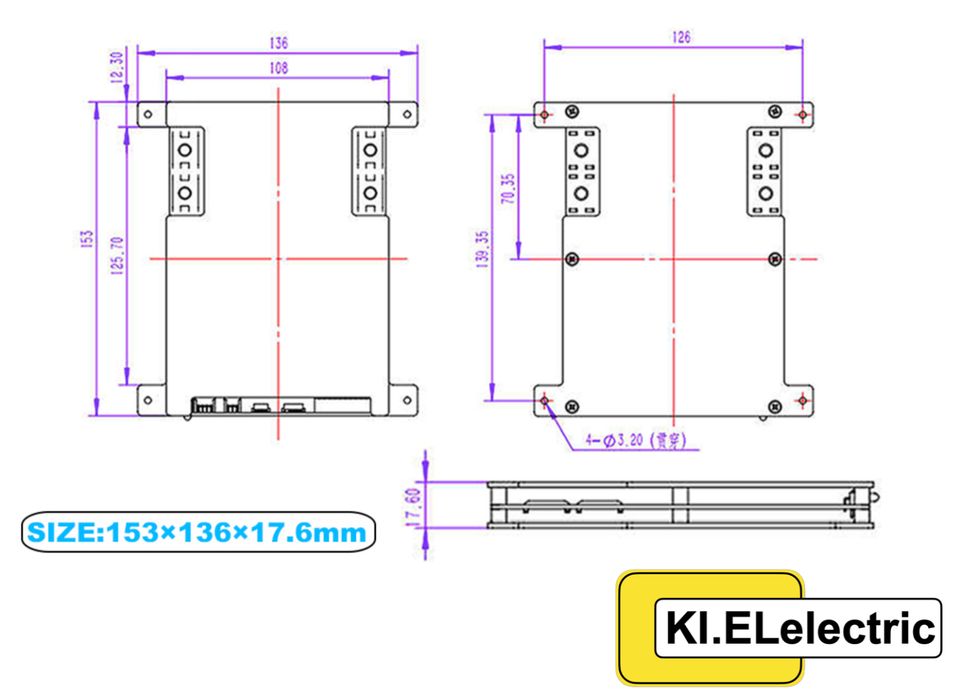 LiFePo4 4 x 280Ah 3,2V Zellen 12V + BMS Solar Batterie Speicher in Schönkirchen