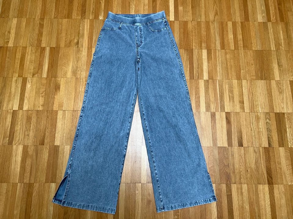 Jeans 158 H&M Jeansleggings wide leg bequem in Heiligenhaus