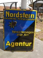 Emailschild Nordstern Versicherung AG Agentur Reklame VINTAGE Rheinland-Pfalz - Bad Dürkheim Vorschau