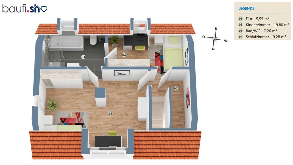 Zweifamilienhaus in unmittelbarer Stadtnähe in Flensburg